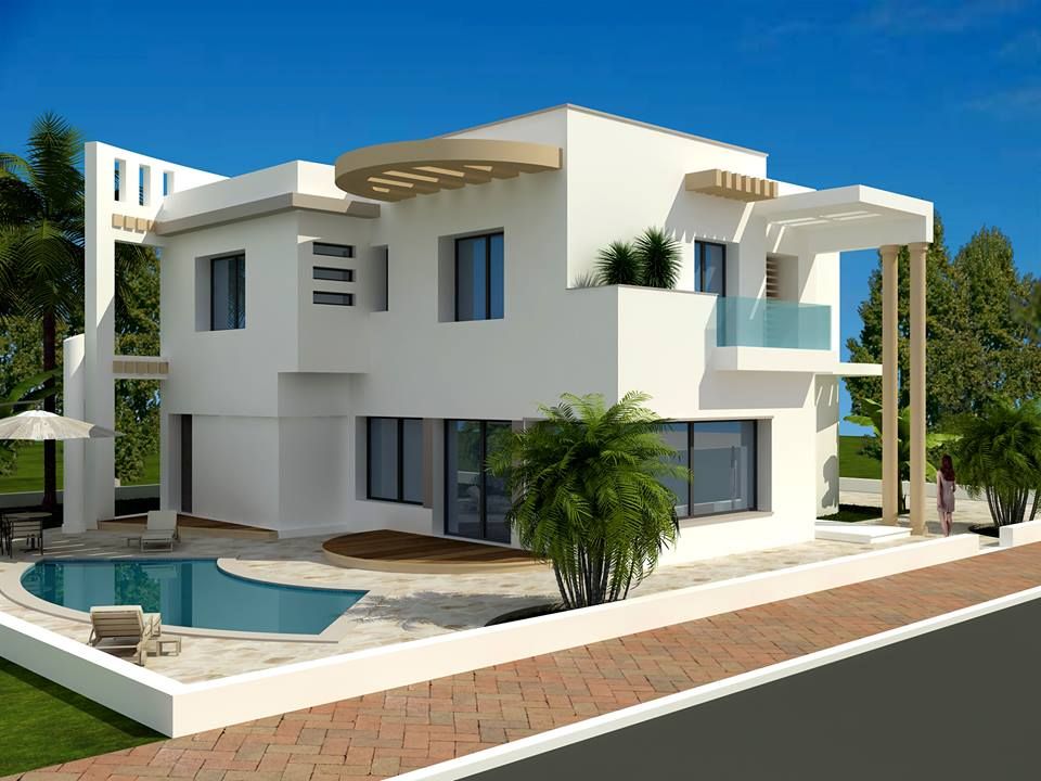 Vente une moderne villa à craxi hammamet sud - vente villa ...