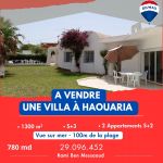 Une villa et deux appartements à Haouaria plage