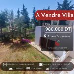 Vente Villa Ariana Superieur