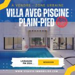 Villa avec piscine à vendre à djerba titre bleu  zone urbaine