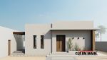 Villa plain pied  titre bleu  zone urbaine djerba