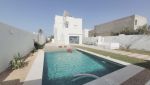 Villa avec piscine avec titre bleu djerba za  rÉf